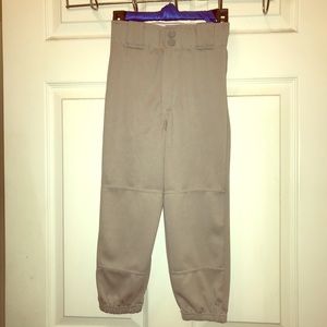Rawlings youth S baseball pant elastic gray unisex